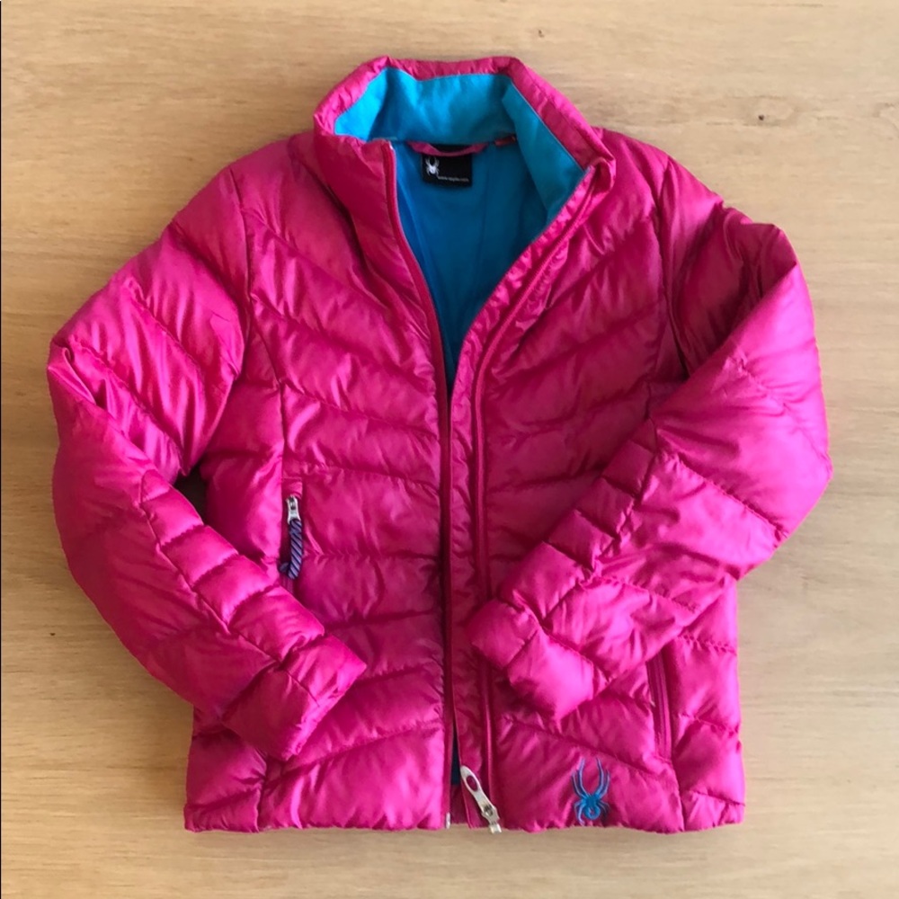 Girls Spyder down jacket